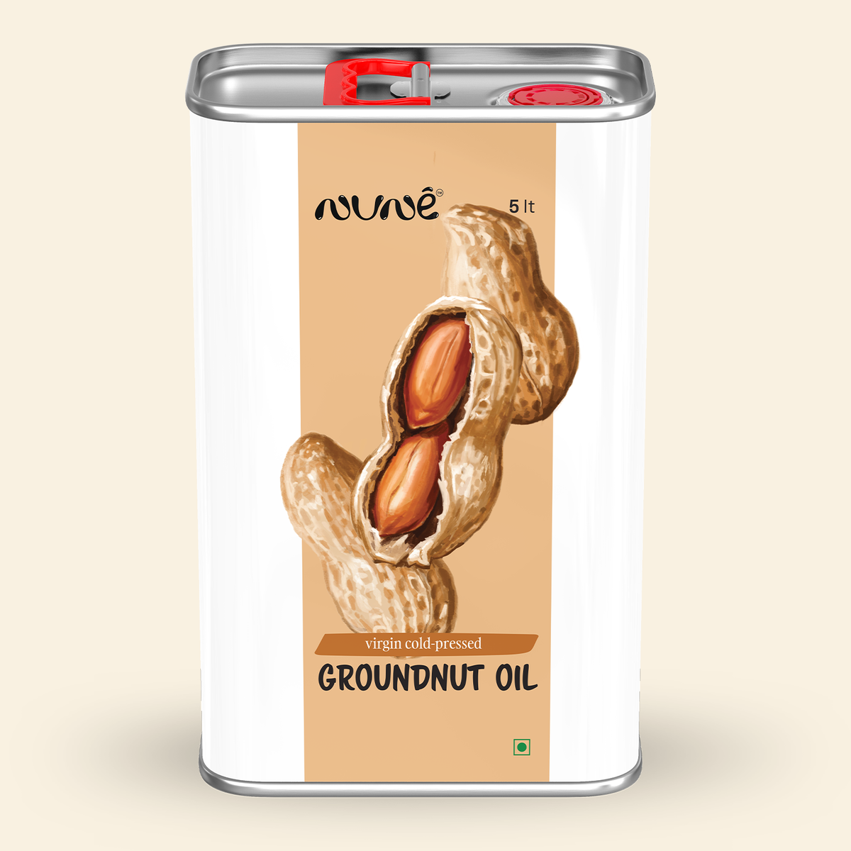 Cold Pressed Groundnut Oil  5L