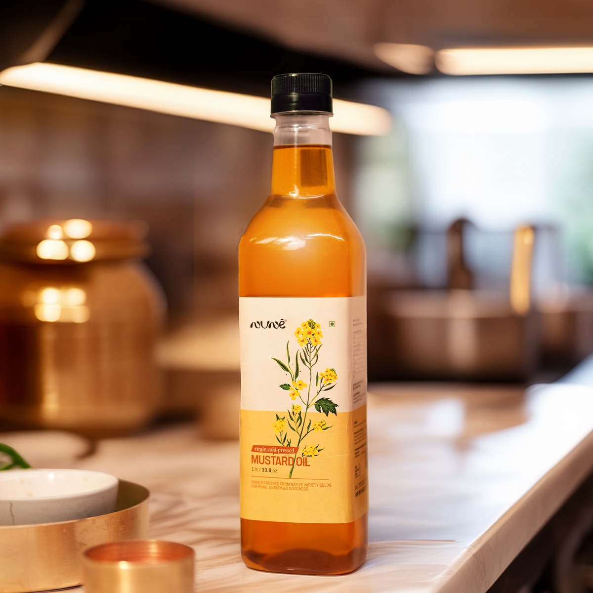 Cold Pressed Mustard Oil Plastic Bottle ( Best Oil For Pickles )