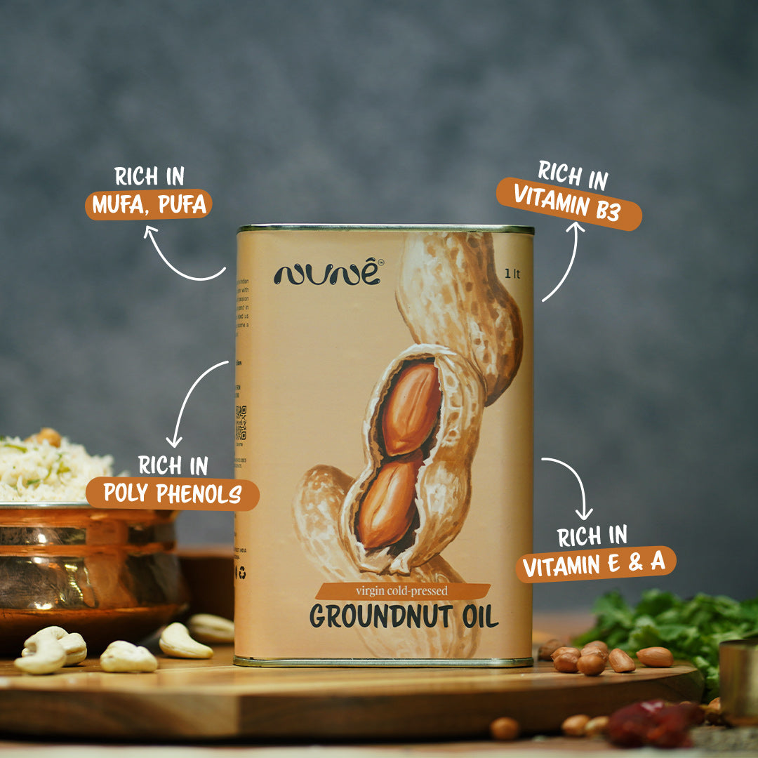 Cold Pressed Groundnut Oil  5L