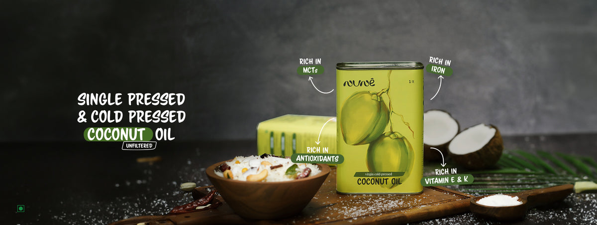 Nune Cold Pressed Oils | 100% Pure & Organic | Zero Additives