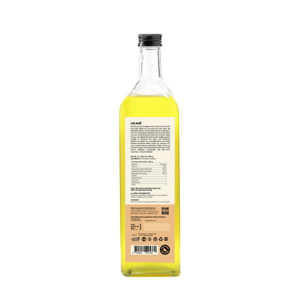 Cold Pressed Groundnut Oil