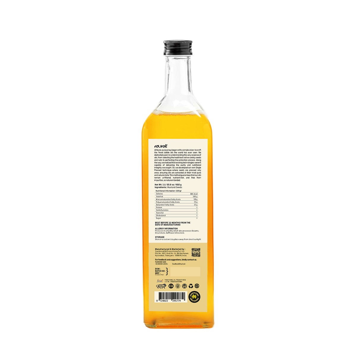 Cold Pressed Mustard Oil