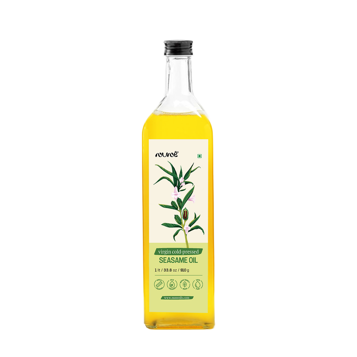 Cold Pressed Sesame Oil ( White Sesame Seeds )
