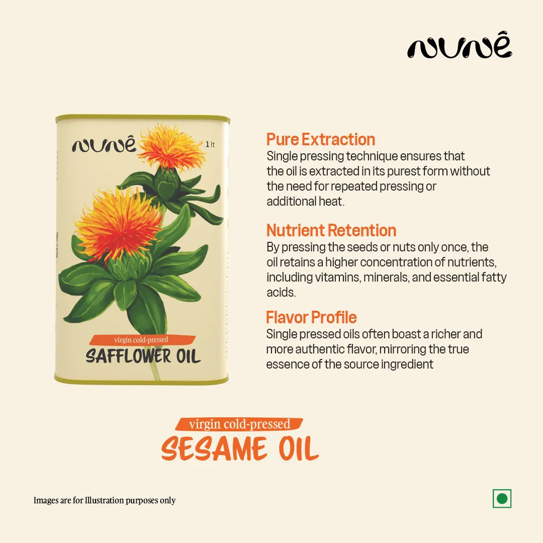 Cold Pressed Safflower Oil ( Kusuma Oil )