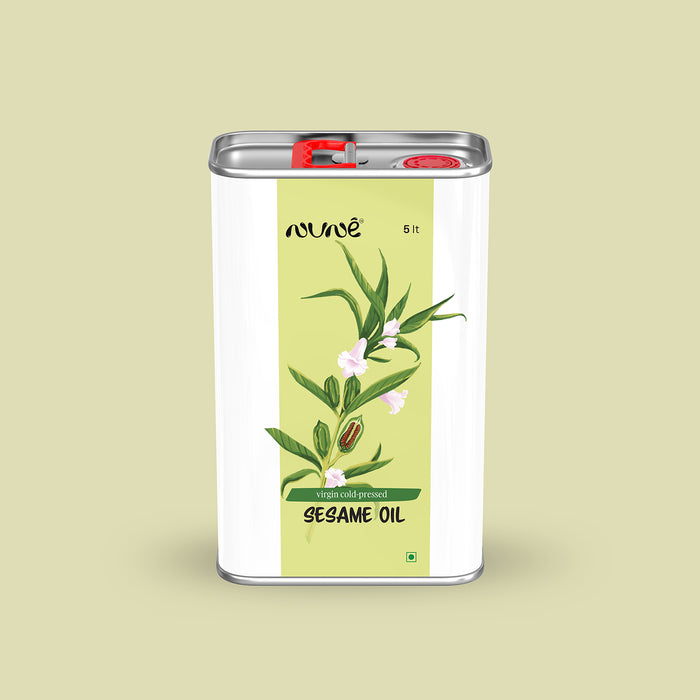 Cold Pressed Sesame Oil ( White Sesame Seeds ) 5L