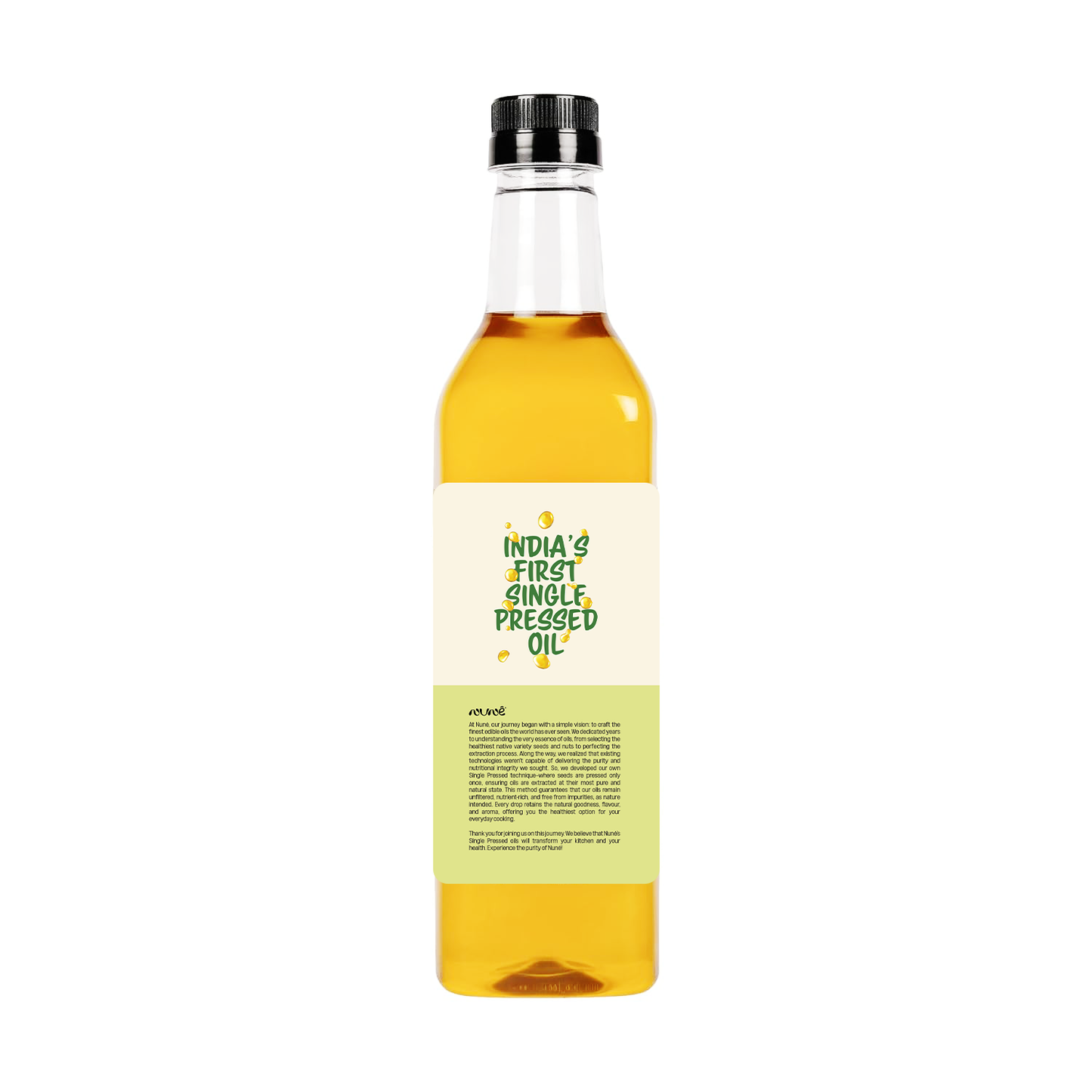 Cold Pressed Sesame Oil ( White Sesame Seeds ) Plastic Bottle