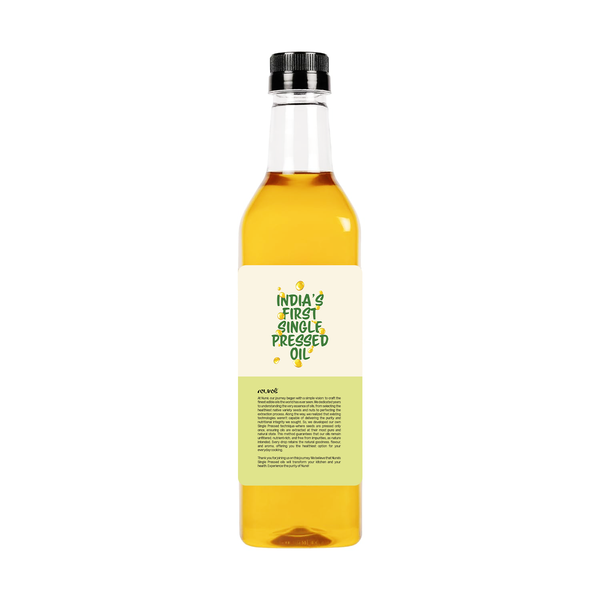 Cold Pressed Sesame Oil ( White Sesame Seeds ) Plastic Bottle 1 Litre