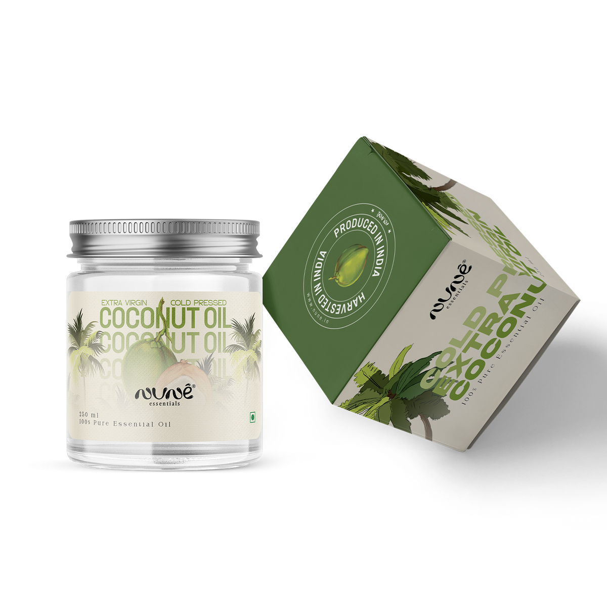 Nune Cold Pressed Oils | 100% Pure & Organic | Zero Additives